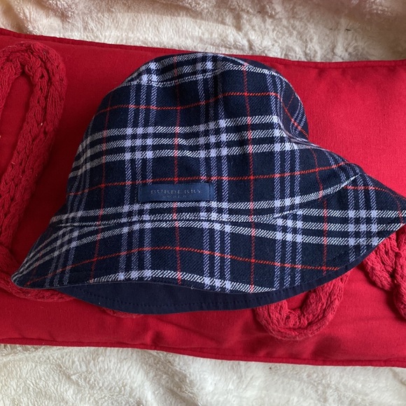 Burberry Reversible Wool Cotton Hat Never Used main image 8